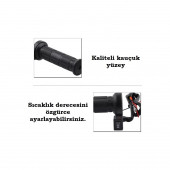 Her Motora Uyumlu - Isıtmalı Elcik Motosiklet Bisiklet El Isıtıcı Elcikler A69 - 1