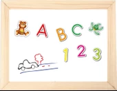 Diy-Toy Ahşap Tablet Tahta 62 Parça Magnetli 2250 - 5
