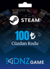 Steam Cüzdan Kodu 100 TL - 1