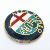 ALFA ROMEO LOGOLU 4 ADET 56MM JANT GÖBEK STICKER (YEŞİL-GOLD) - 4