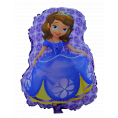 Prenses Sofia Büyük Boy 41cmx52cm Folyo Balon (Helyum) No:3 - 1