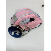 VOLKSWAGEN R LOGOLU ÇİFT TARAFLI DAMLA ANAHTARLIK (2 ADET LACİVERT-GÜMÜŞ) thumbnail 3