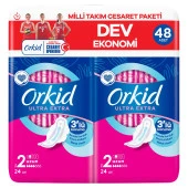 Orkid Ultra Extra Uzun Ped Cesaret Paketi 48x3 144 Adet thumbnail 4