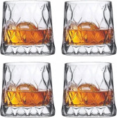 Paşabahçe 420194 Leafy 4 Adet Viski Bardağı - 1