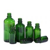 Cam Şişe + Damlalık Aracı Yeşil 5 ml - 1