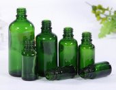 Cam Şişe + Damlalık Aracı Yeşil 5 ml - 4