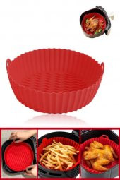 Silicolife Airfryer Silikon Pişirme Kabı ve 6’lı Kek Muffin Kalıbı Set- Hava Fritözleriyle Uyumlu - 2