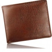 Kahve Suni Deri Kartlık - 1