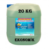 BeeClean 20 Kg Halı Yıkama Şampuanı & Koltuk Yıkama Şampuanı Ekonomik YEŞİL EHŞ 30 - 20 - 10 - 1