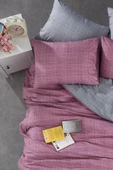 MSLND101 Miss linda home %100 Pamuklu Çift Kişilik Çift Taraflı Nevresim Takımı - 11