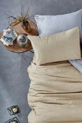 MS20LND Tek Kişilik Çift Taraflı Nevresim Takımı - 8