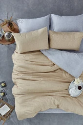 MS20LND Tek Kişilik Çift Taraflı Nevresim Takımı - 7