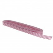 1cm x 10metre Çizgili Kumaş Kurdela - 4