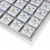 48 Adet Aydedeli Bebek İsim Etiketli Madlen Çikolata Erkek - 4