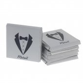 72 Adet Gelinlik Damatlık İsim Etiketli Madlen Söz Nişan Çikolatası - 5