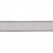 1,5cm x 45metre Kenarı Dikişli Organze Kumaş Kurdela - 10