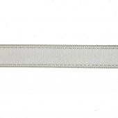 1,5cm x 45metre Kenarı Dikişli Organze Kumaş Kurdela - 12