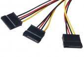 PrimeX PX-5101 3 port Sata Çoklayıcı, Molex to 3xSata Power Hdd/DVD/SSD PSU Güç Kablosu - 2