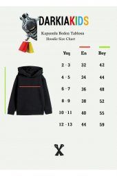 Kod Adı: Afacanlar Özel Tasarım Baskılı Çocuk Kapşonlu Sweatshirt Hoodie - 2