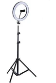 Selfie Led Işık 10inç Youtube,Makyaj,Kuaför 26cm-2m Stand - 1