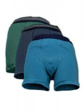 Bsm Erkek 3 lü Paket Likralı Pamuk Boxer 13203 - 4