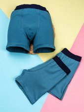Bsm Erkek 3 lü Paket Likralı Pamuk Boxer 13203 - 9