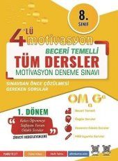 8. Sınıf Tüm Dersler 1. Dönem Motivasyon 4 lü Kamp Denemesi Omage Yayınları - 1