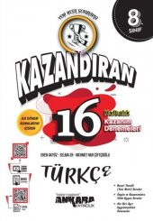 8. Sınıf LGS Türkçe Kazandıran 16 Haftalık Kazanım Denemeleri Ankara Yayıncılık - 1