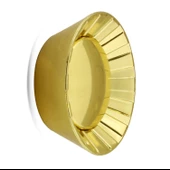 Alita Düğme Mobilya Mutfak Dolap Dolabı Çekmece Kulpu Kulbu Plastik Gold Altın Tek Vidalı Kulpları thumbnail 2