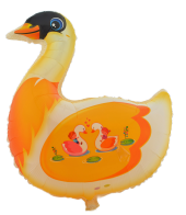 Kuğu 3 Adet Büyük Boy 60cmx52cm Folyo Balon (Helyum) No:4 - 1