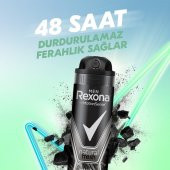 Rexona Men Erkek Sprey Deodorant Natural Fresh Kömür Detox 150 ML 1 Adet-8690637946943 - 6