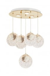 Eray Aydınlatma 1978-4+1 5li Sarkıt Led Avize thumbnail 2