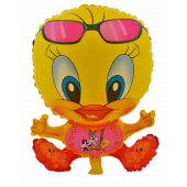 Tweety 3 Adet Büyük Boy 42cmx52cm Folyo Balon Helyum No6 - 2