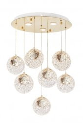 Eray Aydınlatma 1978-6+1 7li Sarkıt Led Avize thumbnail 1