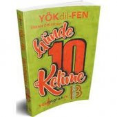 YÖKDİL Fen Günde 10 Kelime Cep Kitabı Benim Hocam Yayınları - 1