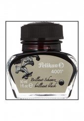 Siyah Dolma Kalem Mürekkebi 30 ml 4001 1 Adet Dolma Kalem Yazı Mürekkepi Şişe - 2