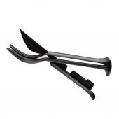 Evolite Combo 3 in 1 Çatal Kaşık Set (SİYAH) - 3