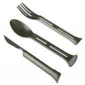 Evolite Combo 3 in 1 Çatal Kaşık Set (HAKİ) - 4