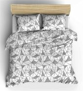 Maki 100 Pamuklu Kany Çift Kişilik Nevresim Seti ve Yastık Kılıf thumbnail 2