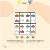 4+ Yaş Level-2 (CUBE-FIND-SOLVE)   IQ Dikkat Ve Yetenek Geliştiren Kitaplar Serisi - 7