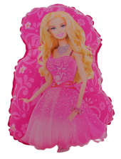 Pembe Büyük Boy 40cmx53cm Folyo Balon Helyum No8 - 1