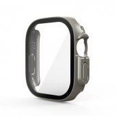 ZORE Apple Watch Ultra 49mm Kasa ve Ekran Koruyucu Zore Watch Gard 20 Gray Gri - 1