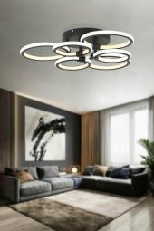 Eray Aydınlatma 987-3+3 6lı Plofonyer Led Avize - 2