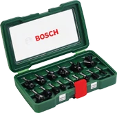 Bosch - 15 Parça Freze Seti 8 mm Şaftlı - 1