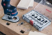 Bosch - Profesyonel 30 Parça Karışık Freze Ucu Seti 8 mm Şaftlı - 4