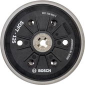 Bosch - 125 mm 5/16'' Çok Delikli Zımpara Tabanı Yumuşak - 1