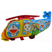 Doraemon Helikopter Kırmızı Büyük Boy 40cmx68cm Folyo Balon Helyum No14 - 1