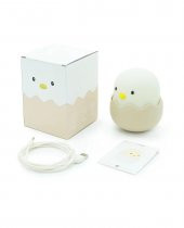 Çocuklar için Civciv Tasarımlı Silikonlu USB Şarj Edilebilir LED Gece Lambası - 5