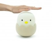 Çocuklar için Civciv Tasarımlı Silikonlu USB Şarj Edilebilir LED Gece Lambası - 1