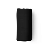 Yüzde Yüz Pamuklu Siyah 90x190 50x70 Yüksek Kenarlı Tek Kişilik Lastikli Çarşaf Takımı thumbnail 1